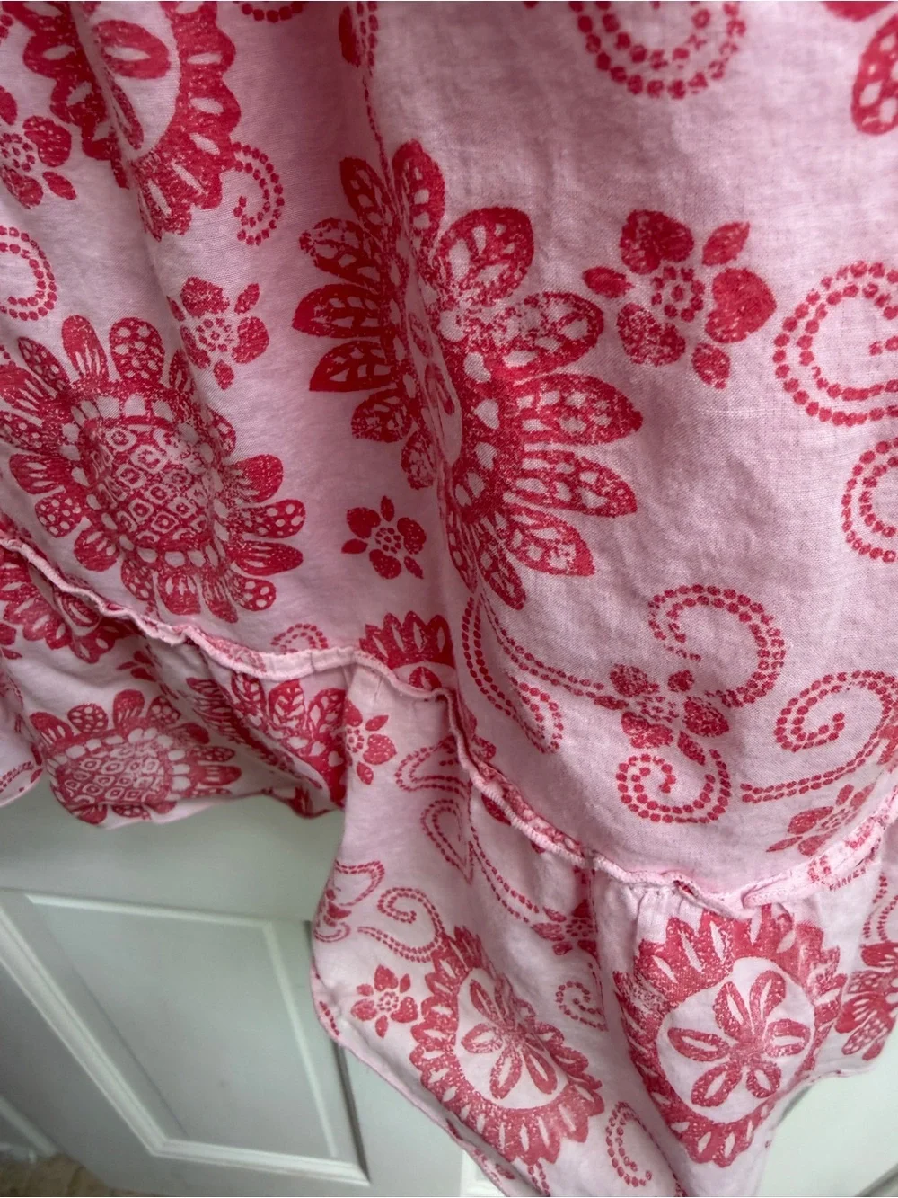 NWOT Old Navy Girls 5T Pink Floral Tie-Strap Sundress Sleeveless Dress